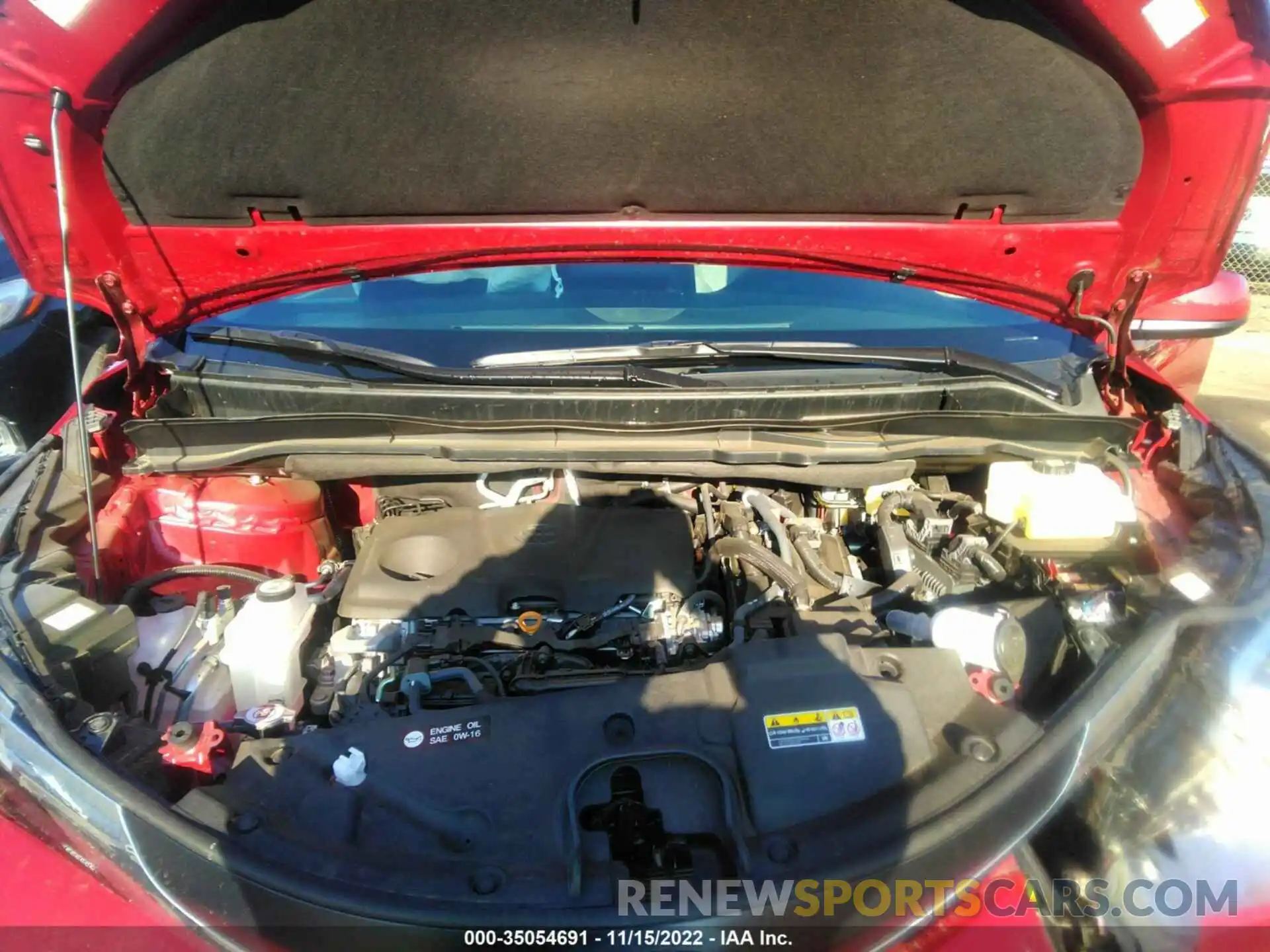 10 Photograph of a damaged car 5TDBRKEC8NS126978 TOYOTA SIENNA 2022