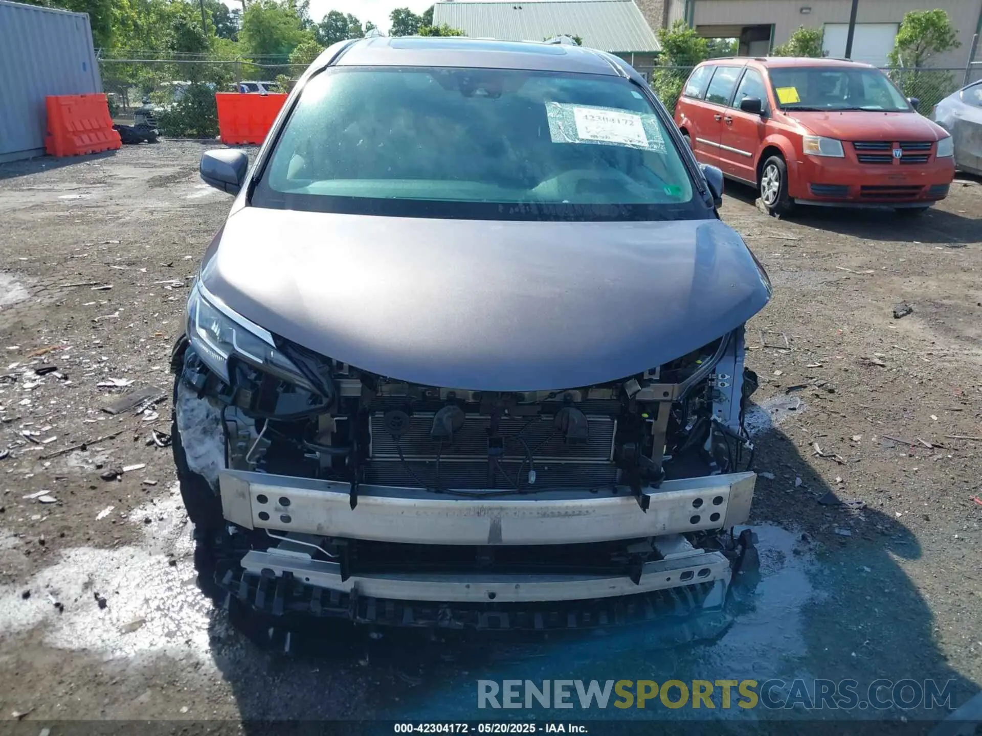 6 Photograph of a damaged car 5TDBSKFC1NS049616 TOYOTA SIENNA 2022