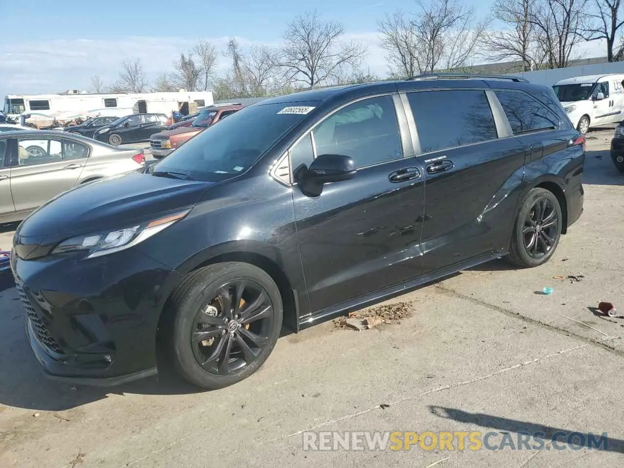 1 Photograph of a damaged car 5TDDRKEC0NS112761 TOYOTA SIENNA 2022