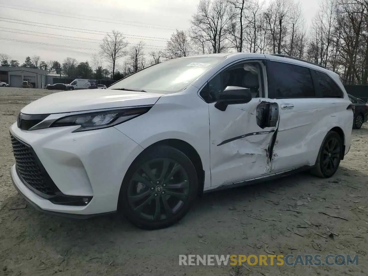 1 Photograph of a damaged car 5TDDRKEC2NS094411 TOYOTA SIENNA 2022
