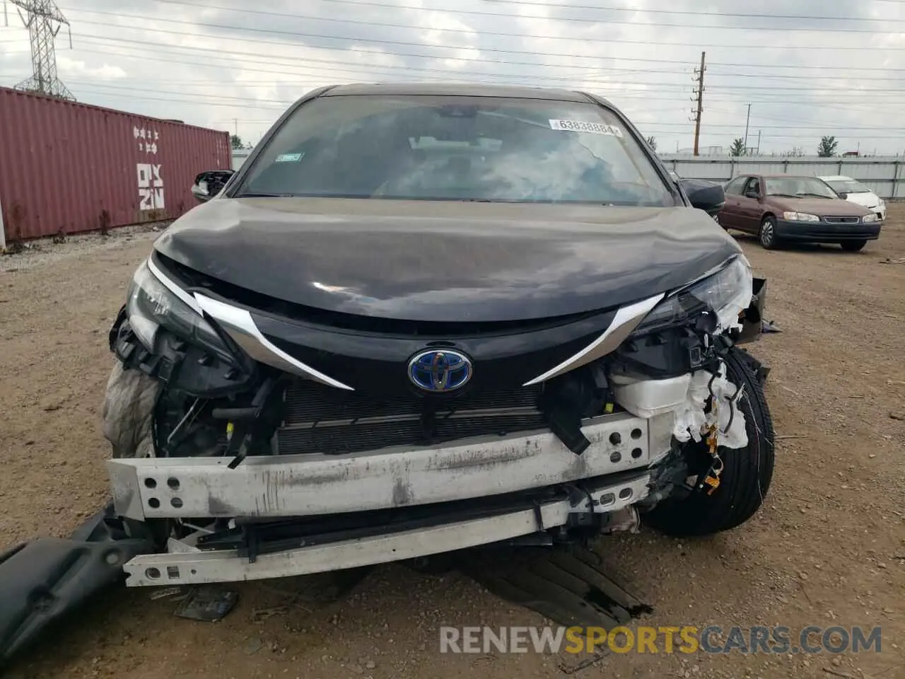 5 Photograph of a damaged car 5TDDRKEC8NS103211 TOYOTA SIENNA 2022