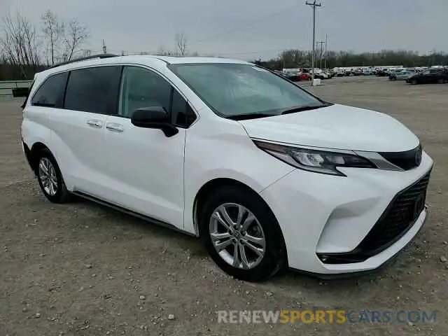 14 Photograph of a damaged car 5TDDSKFC4NS062529 TOYOTA SIENNA 2022