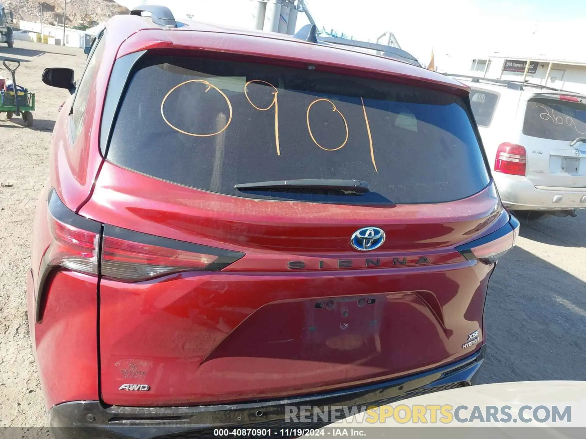 16 Photograph of a damaged car 5TDDSKFCXNS046982 TOYOTA SIENNA 2022