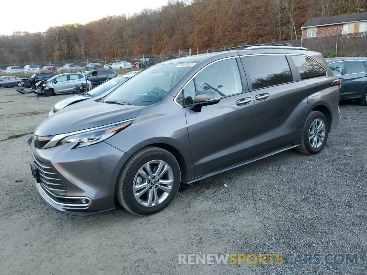 1 Photograph of a damaged car 5TDESKFC0NS041276 TOYOTA SIENNA 2022
