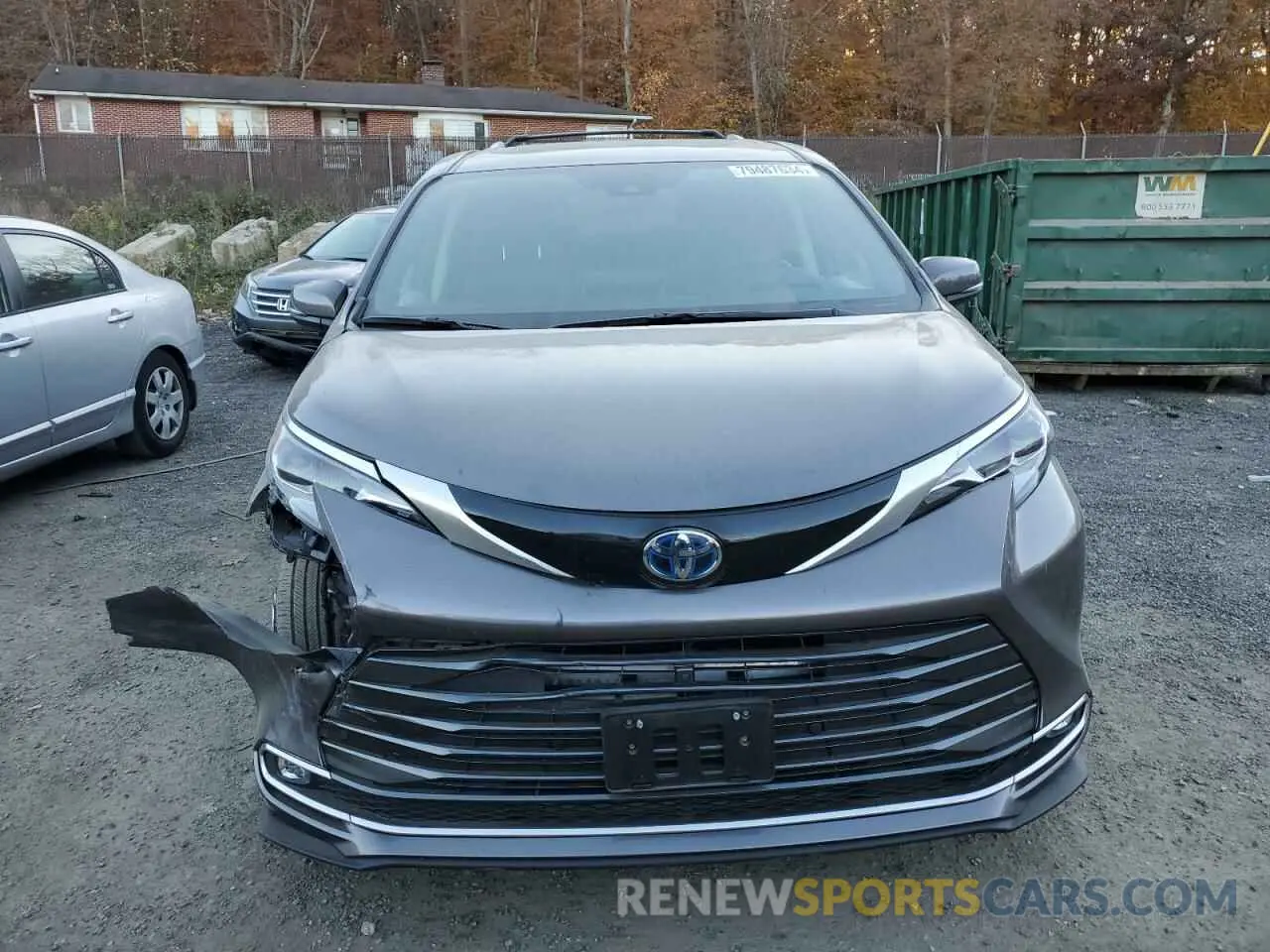 5 Photograph of a damaged car 5TDESKFC0NS041276 TOYOTA SIENNA 2022