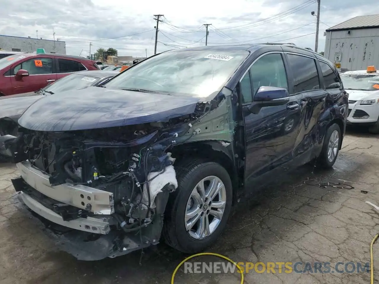 1 Photograph of a damaged car 5TDESKFCXNS056965 TOYOTA SIENNA 2022