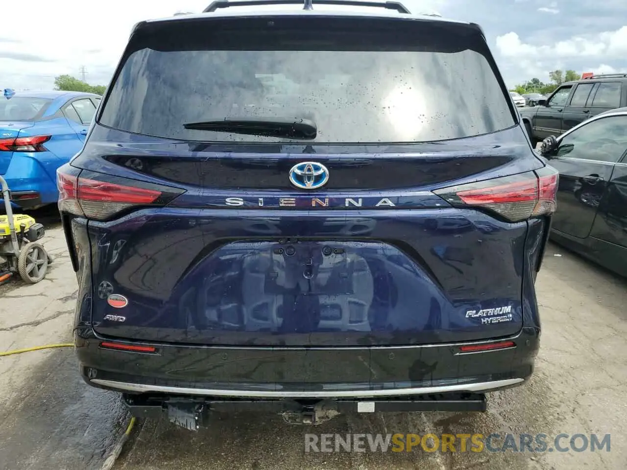 6 Photograph of a damaged car 5TDESKFCXNS056965 TOYOTA SIENNA 2022