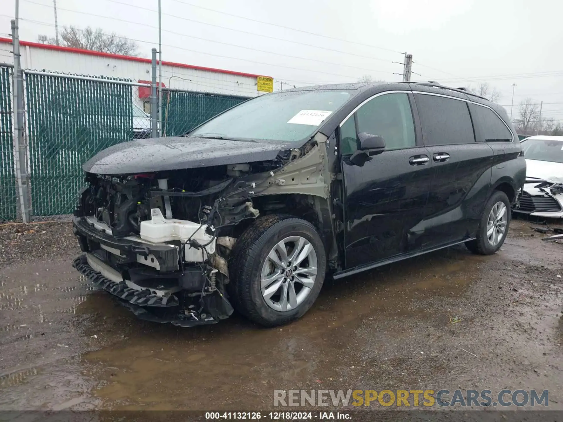 2 Photograph of a damaged car 5TDJRKEC0NS089436 TOYOTA SIENNA 2022