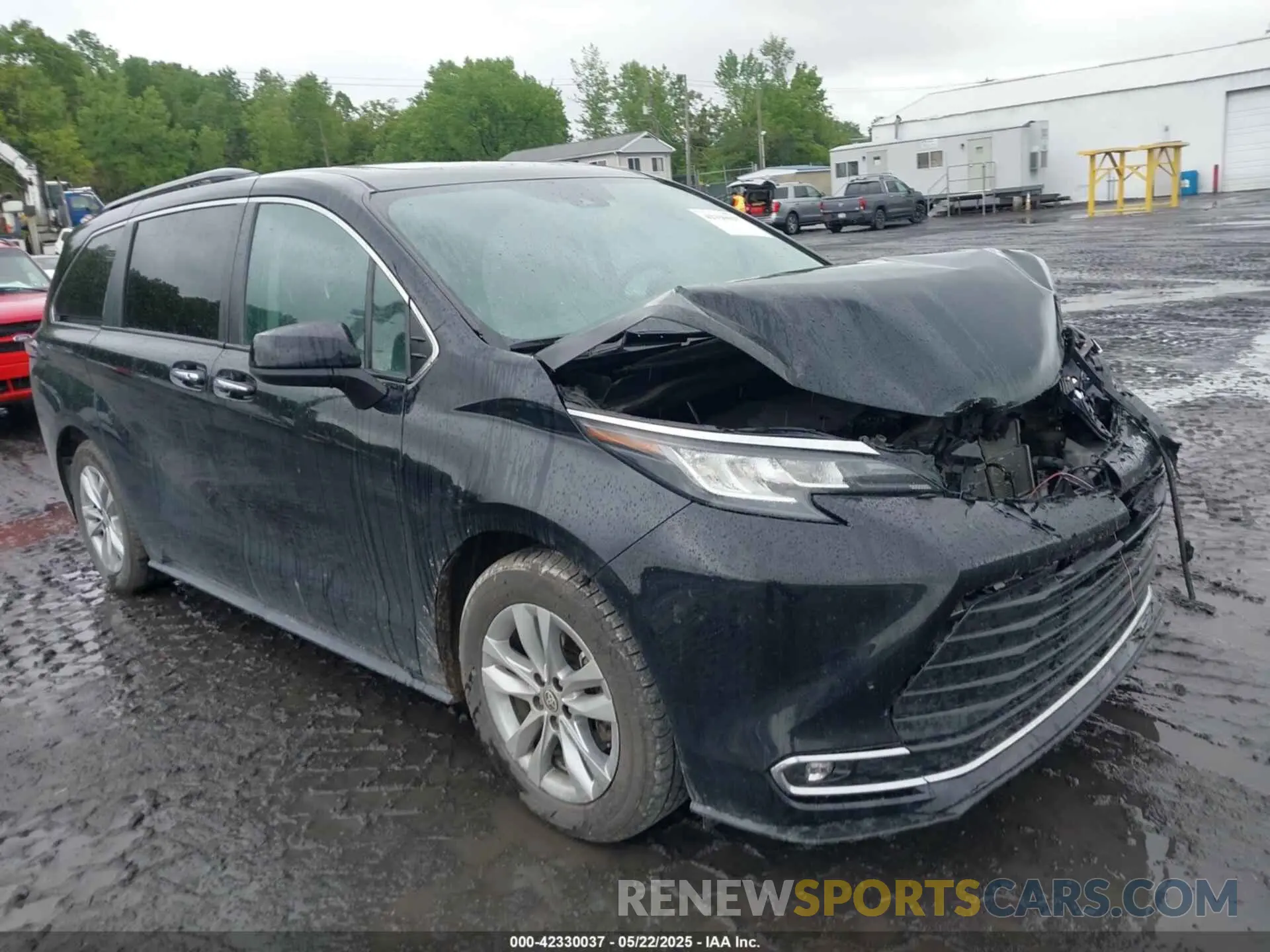 1 Photograph of a damaged car 5TDJSKFC7NS062964 TOYOTA SIENNA 2022