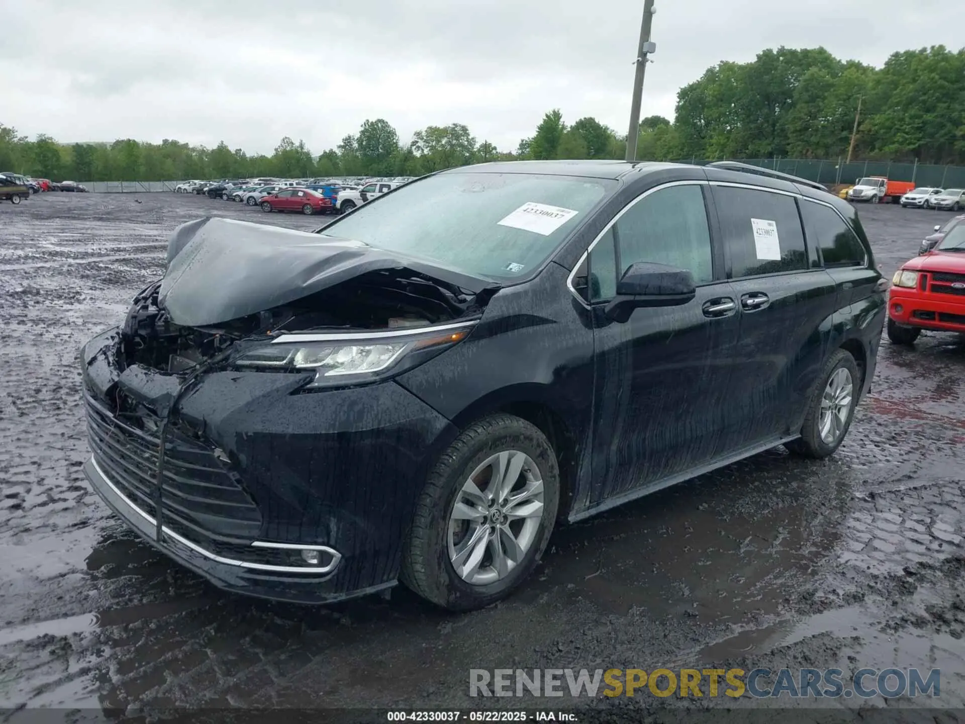 2 Photograph of a damaged car 5TDJSKFC7NS062964 TOYOTA SIENNA 2022