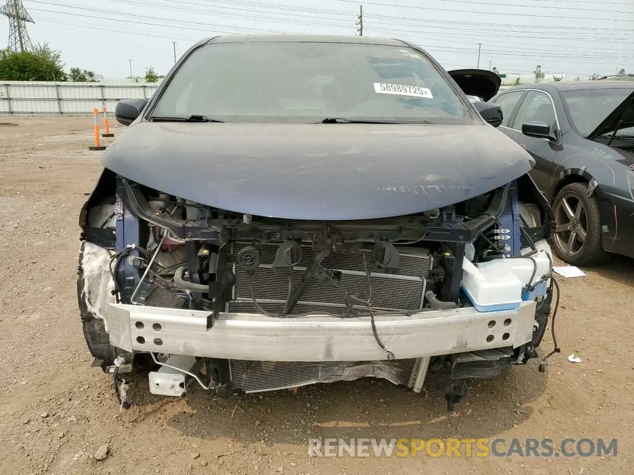 5 Photograph of a damaged car 5TDXSKFC0NS071130 TOYOTA SIENNA 2022