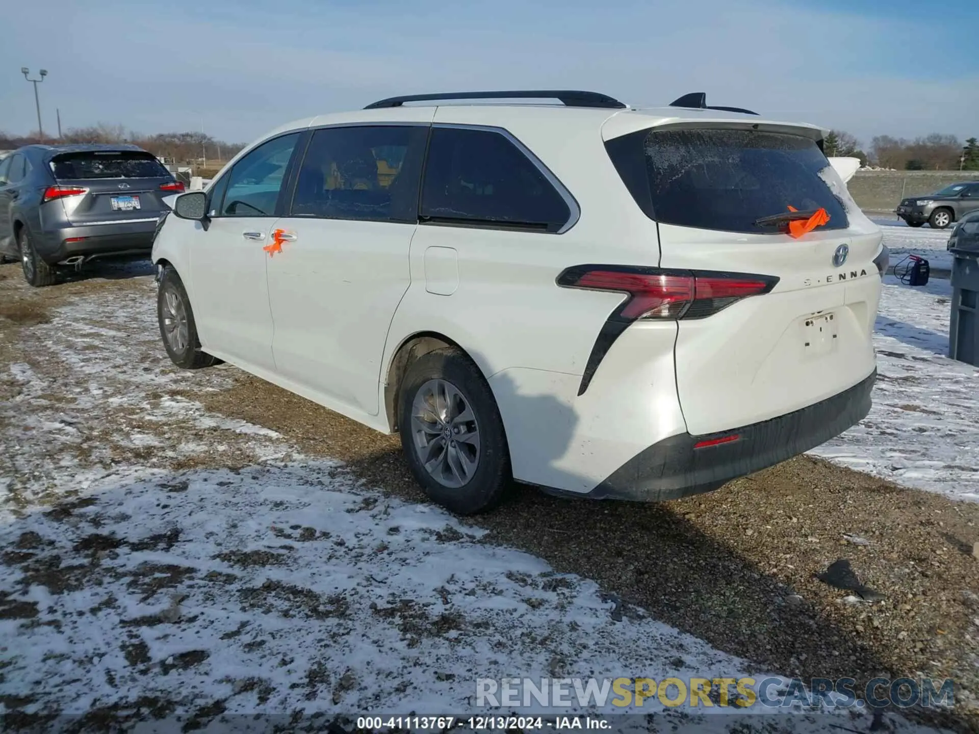 3 Photograph of a damaged car 5TDYRKEC6NS078018 TOYOTA SIENNA 2022