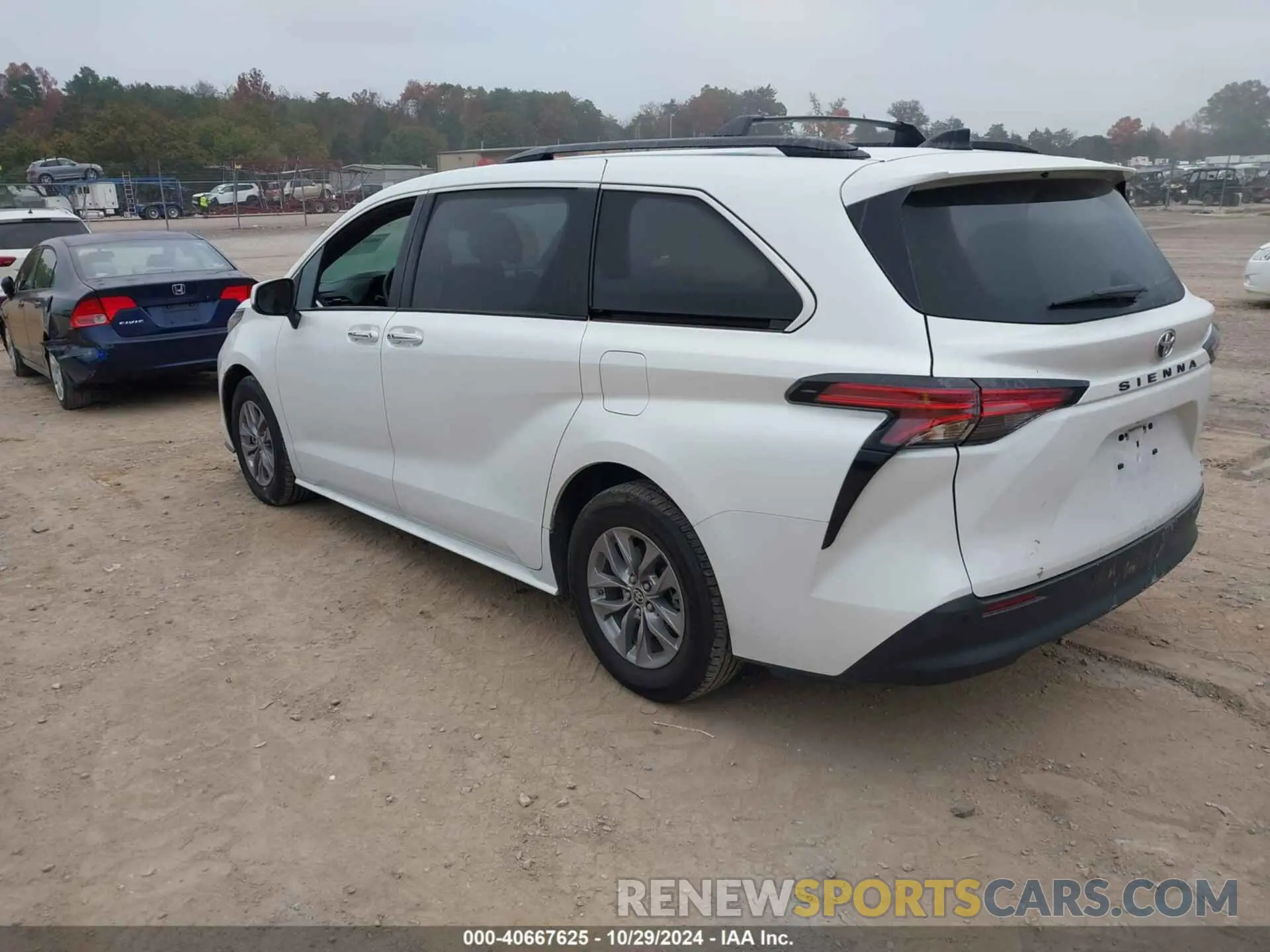3 Photograph of a damaged car 5TDYRKEC6NS110028 TOYOTA SIENNA 2022