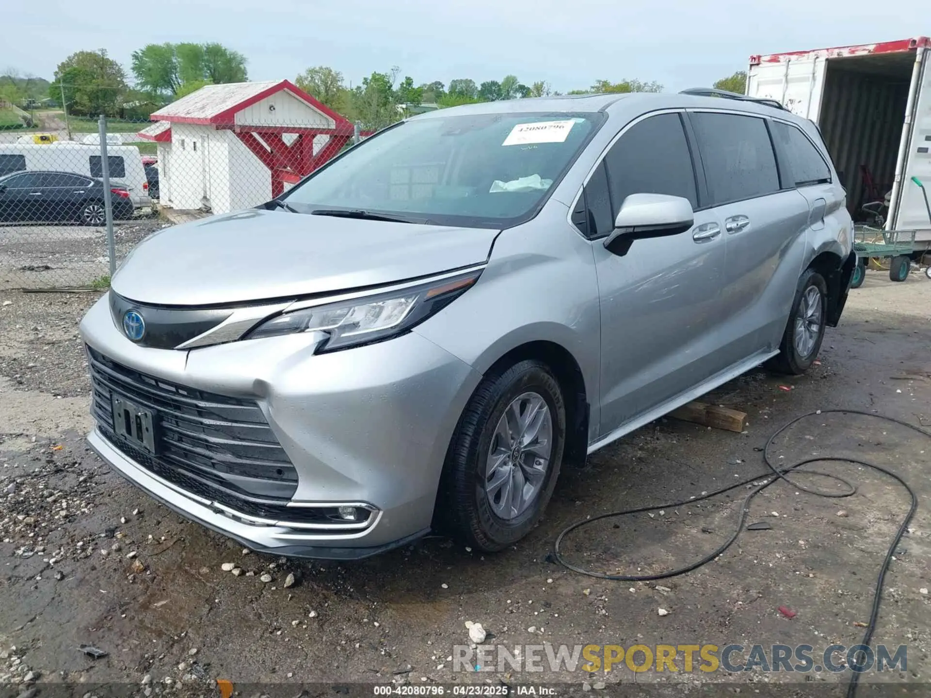 2 Photograph of a damaged car 5TDYRKEC7NS092770 TOYOTA SIENNA 2022