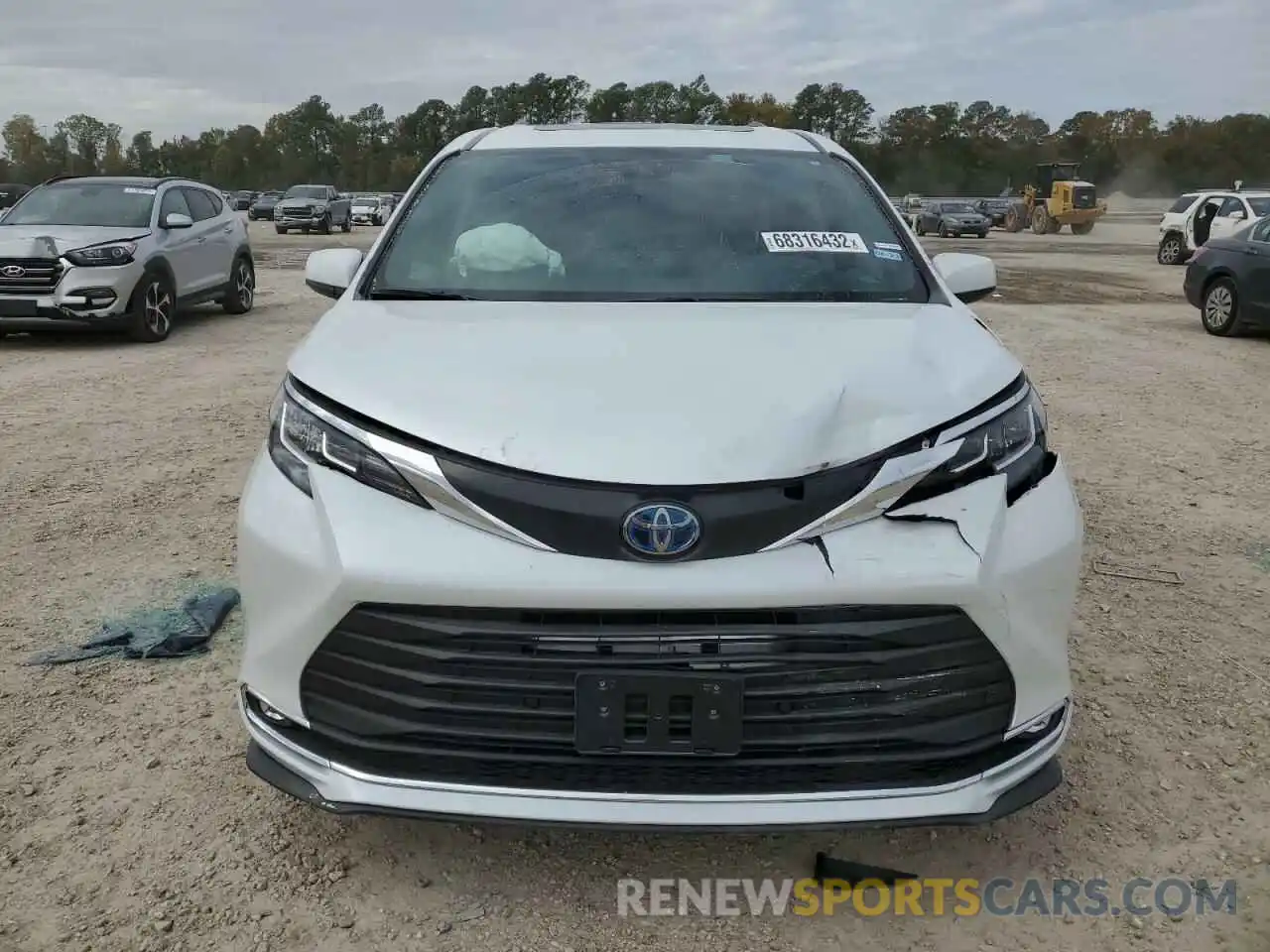 5 Photograph of a damaged car 5TDYRKEC9NS098411 TOYOTA SIENNA 2022