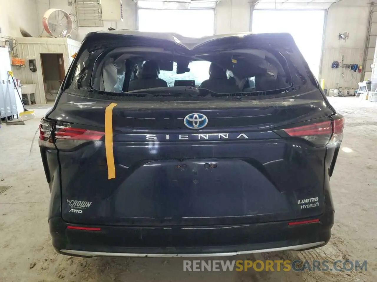 6 Photograph of a damaged car 5TDZSKFC2NS047453 TOYOTA SIENNA 2022