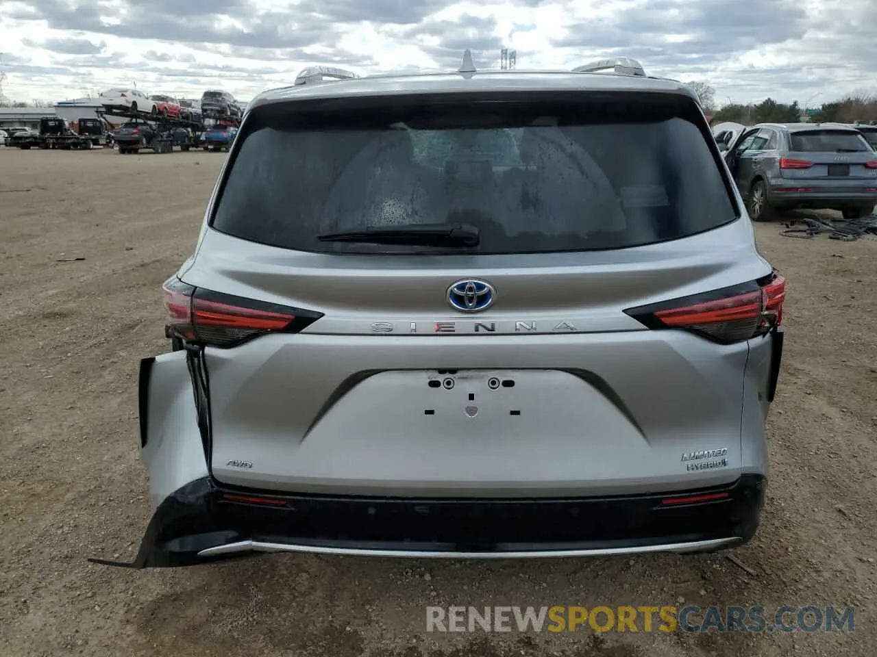 6 Photograph of a damaged car 5TDZSKFC6NS041705 TOYOTA SIENNA 2022