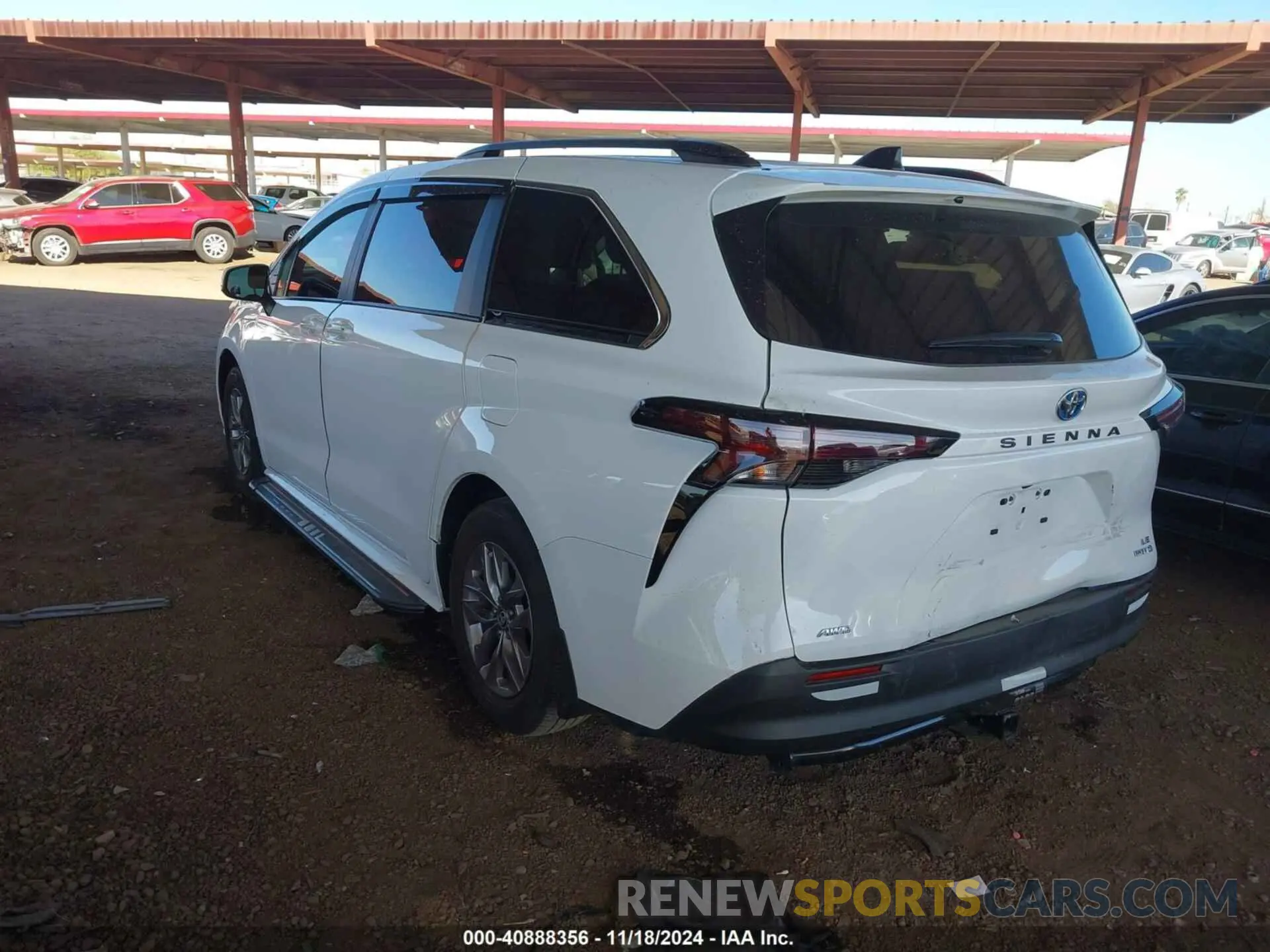 3 Photograph of a damaged car 5TDBSKFC4PS100903 TOYOTA SIENNA 2023