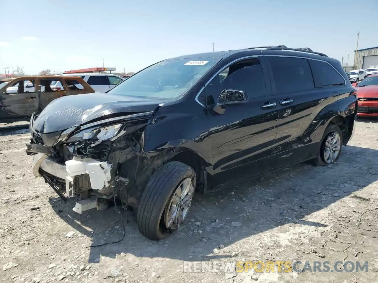 1 Photograph of a damaged car 5TDCSKFC0PS092996 TOYOTA SIENNA 2023