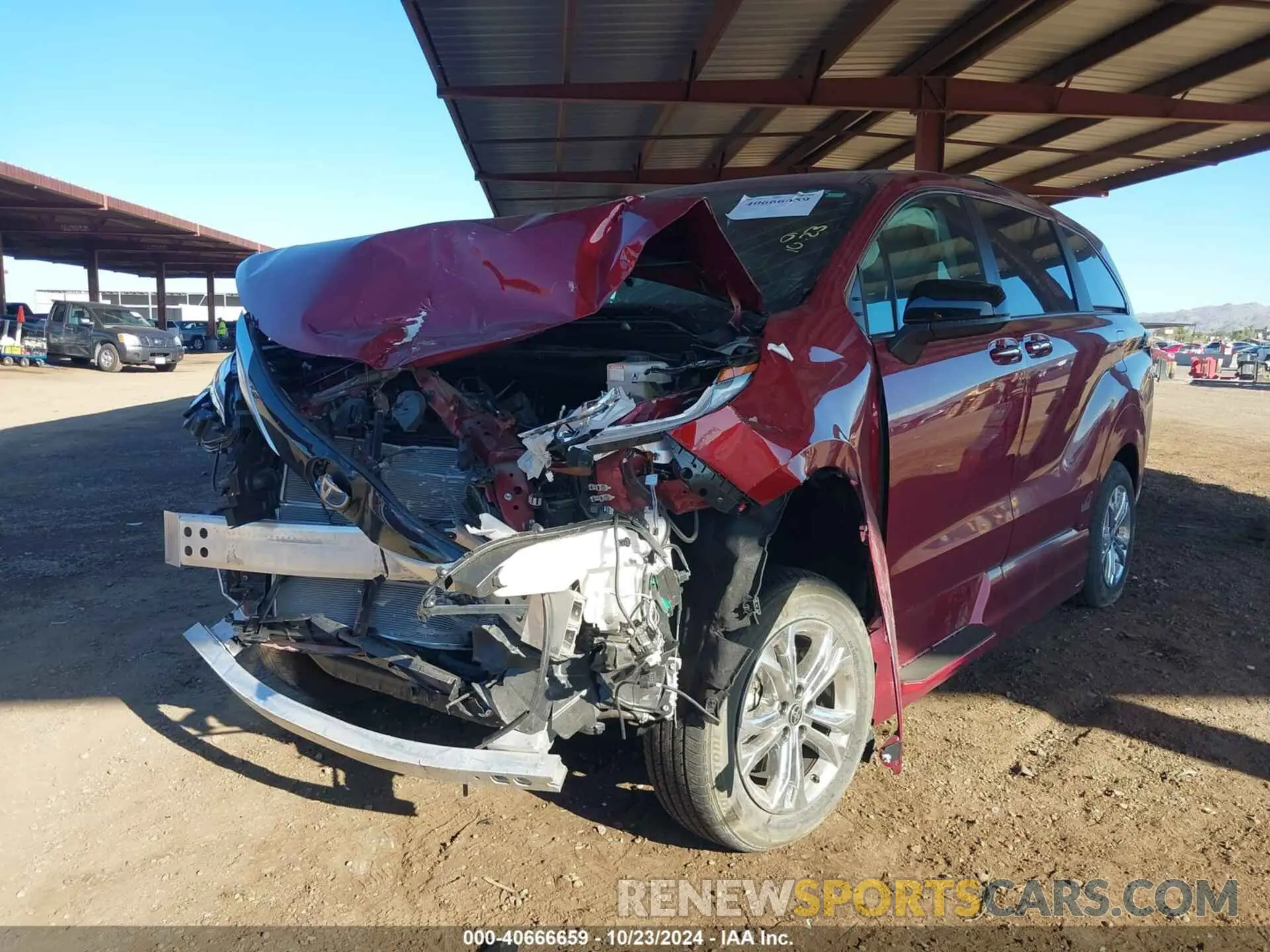 6 Photograph of a damaged car 5TDDSKFC0PS074440 TOYOTA SIENNA 2023