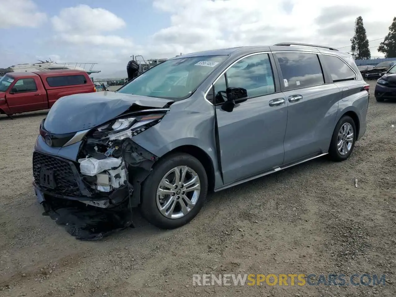 1 Photograph of a damaged car 5TDDSKFC1PS104786 TOYOTA SIENNA 2023