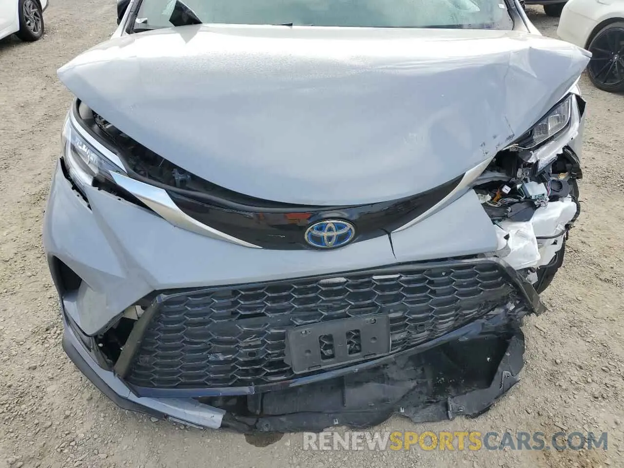12 Photograph of a damaged car 5TDDSKFC1PS104786 TOYOTA SIENNA 2023
