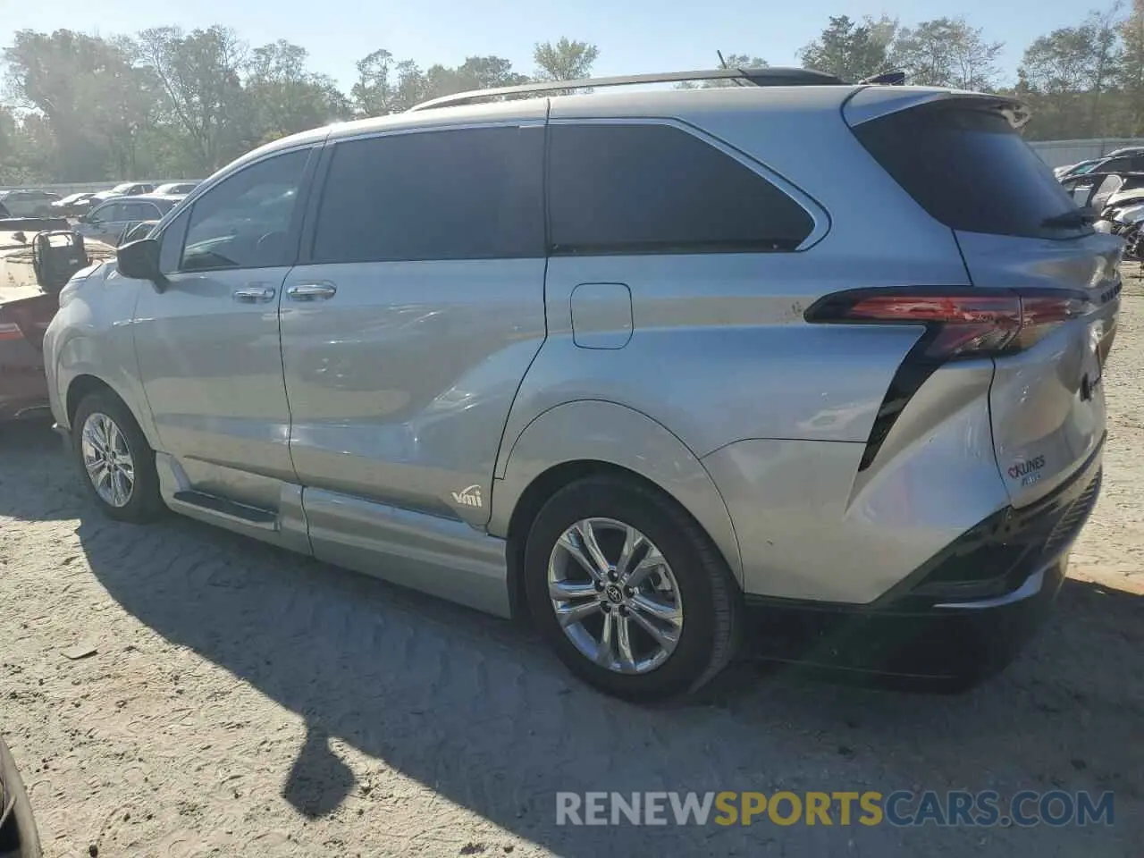 2 Photograph of a damaged car 5TDDSKFC5PS086485 TOYOTA SIENNA 2023
