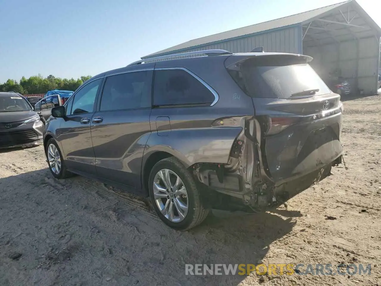 2 Photograph of a damaged car 5TDERKEC5PS165463 TOYOTA SIENNA 2023