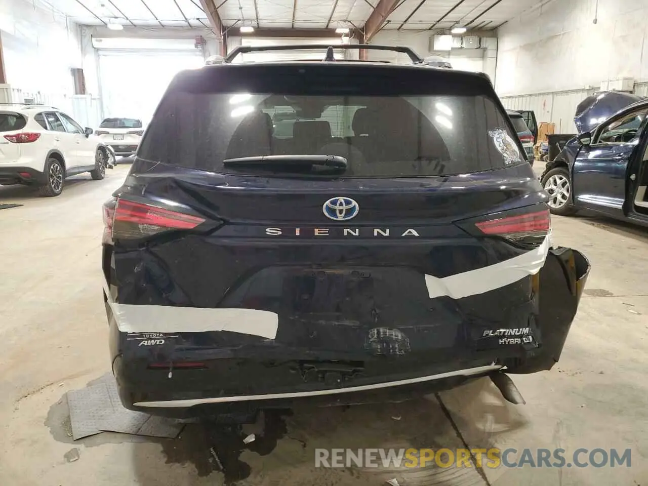 6 Photograph of a damaged car 5TDESKFC2PS105594 TOYOTA SIENNA 2023