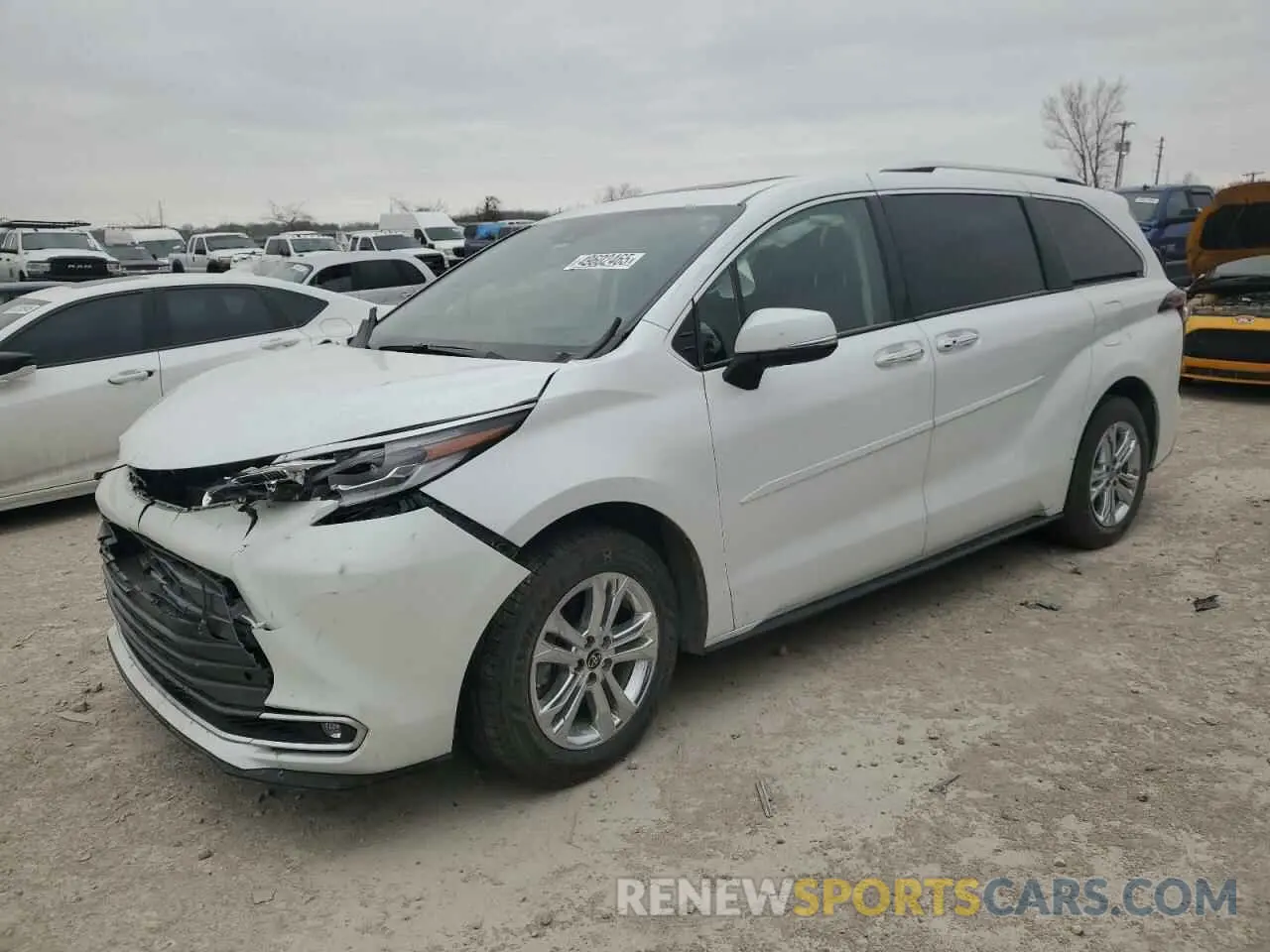 1 Photograph of a damaged car 5TDESKFC5PS098477 TOYOTA SIENNA 2023