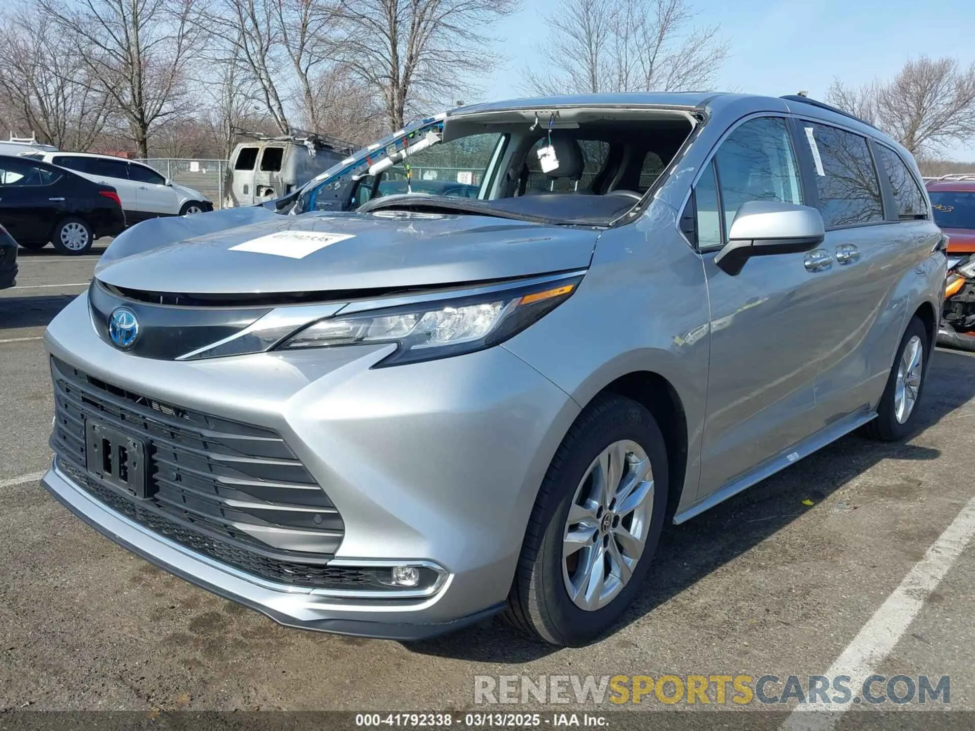 2 Photograph of a damaged car 5TDJSKFC5PS106883 TOYOTA SIENNA 2023