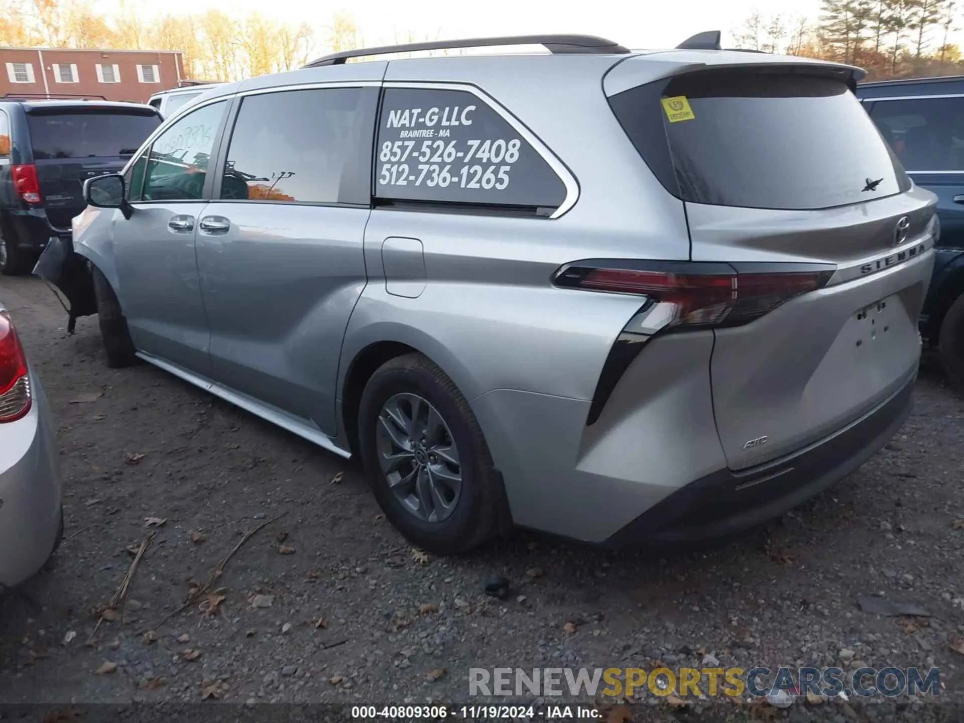 3 Photograph of a damaged car 5TDJSKFC9PS075072 TOYOTA SIENNA 2023