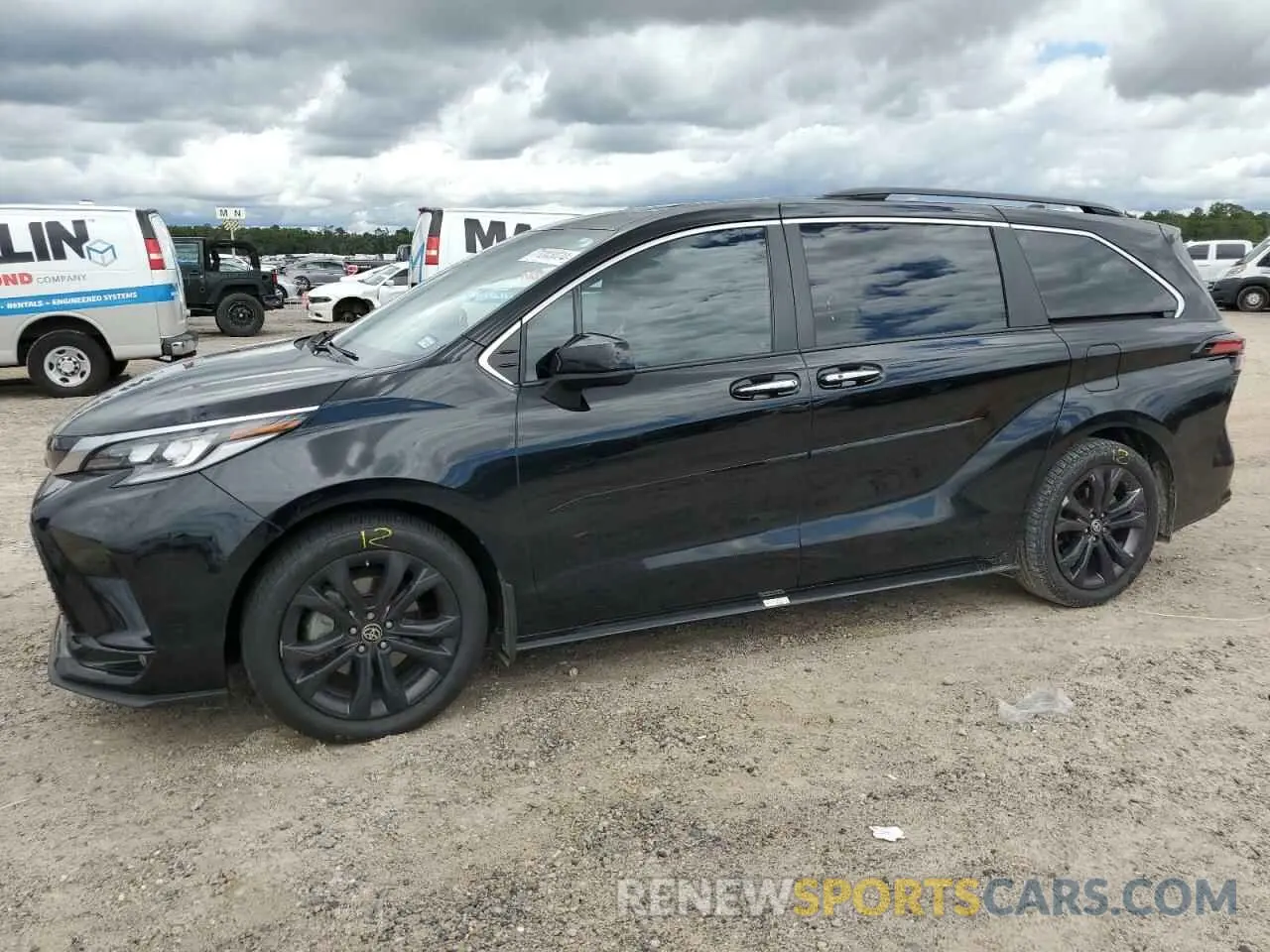 1 Photograph of a damaged car 5TDXRKEC4PS157492 TOYOTA SIENNA 2023