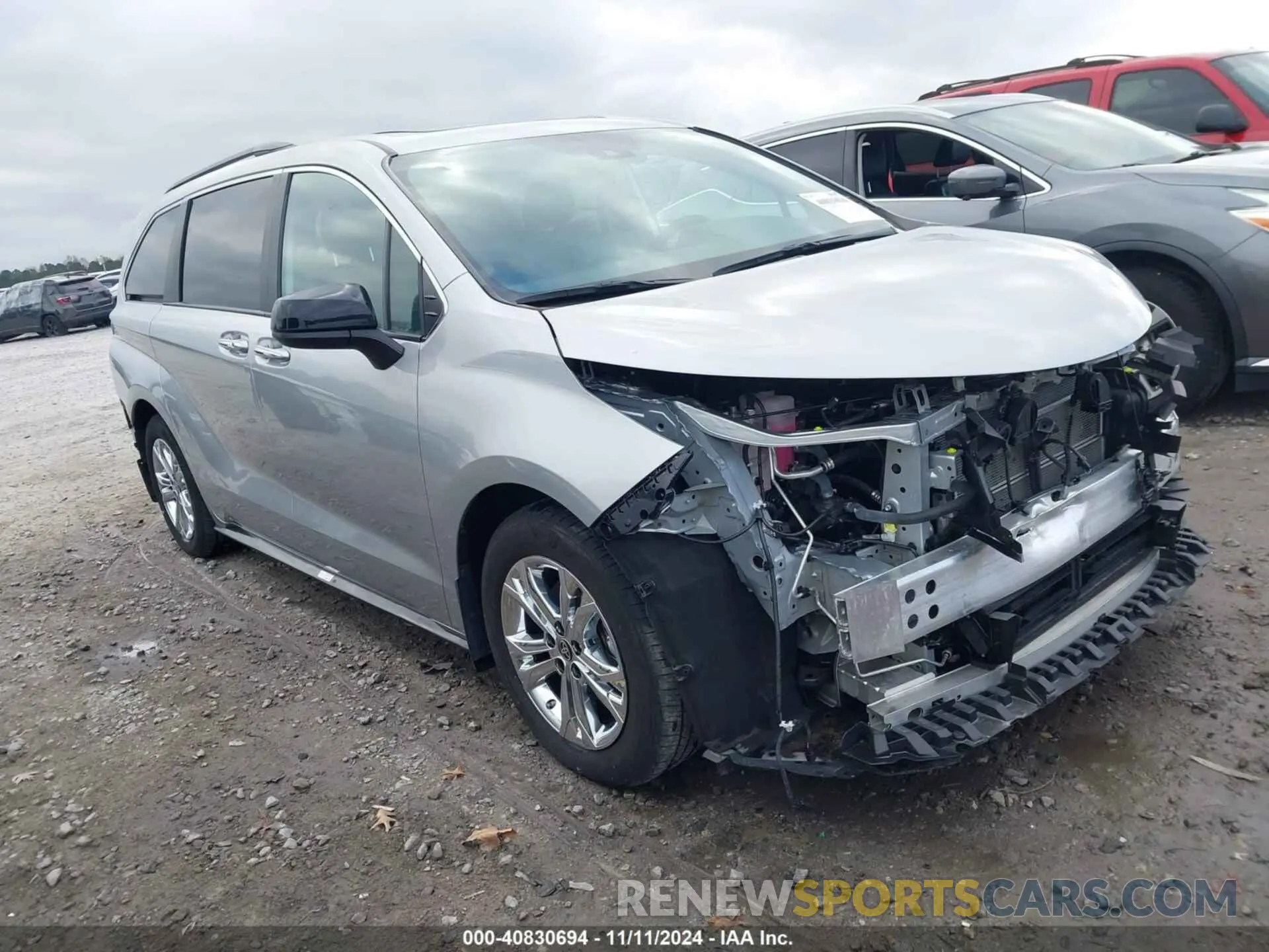 1 Photograph of a damaged car 5TDXSKFC1PS100637 TOYOTA SIENNA 2023