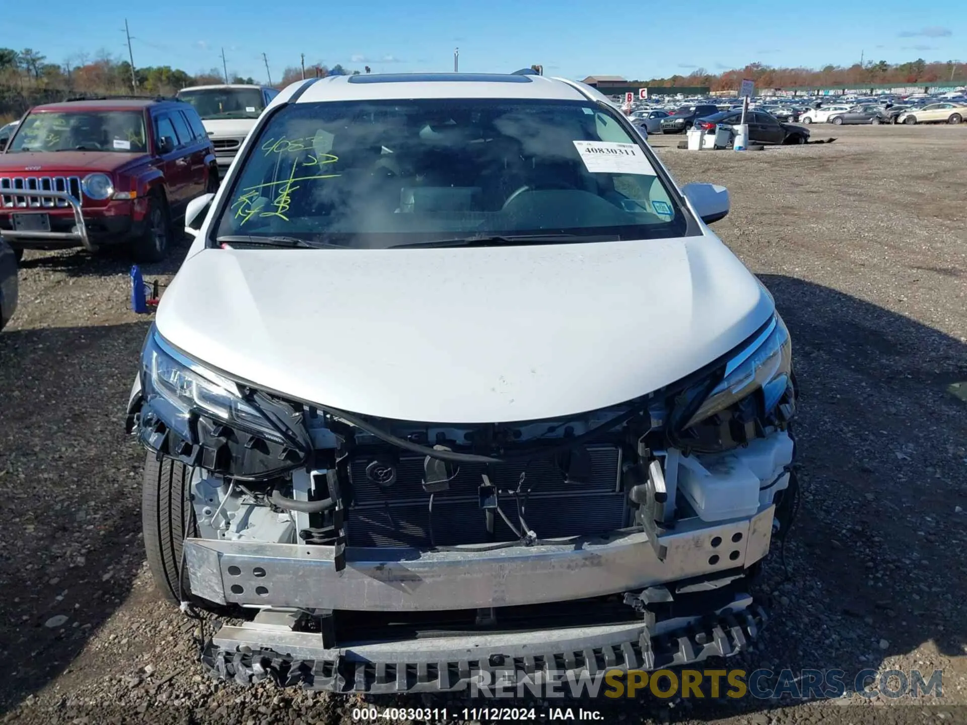 12 Photograph of a damaged car 5TDYRKEC5PS141967 TOYOTA SIENNA 2023