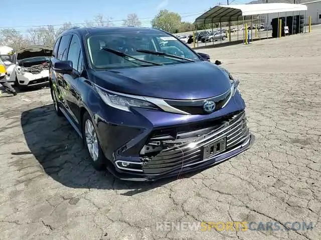11 Photograph of a damaged car 5TDZRKECXPS169624 TOYOTA SIENNA 2023