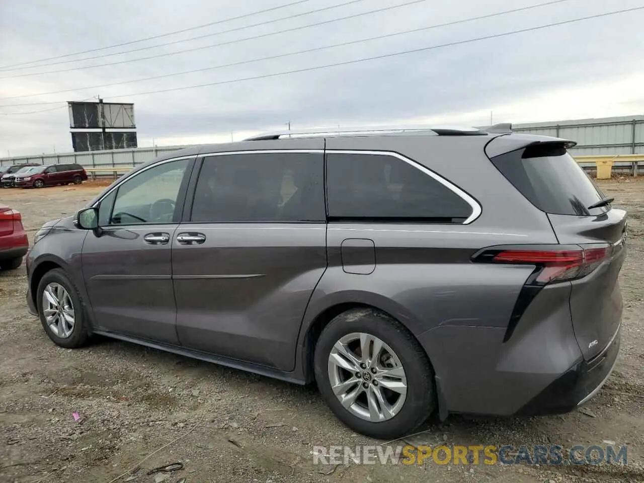 2 Photograph of a damaged car 5TDZSKFC1PS097196 TOYOTA SIENNA 2023
