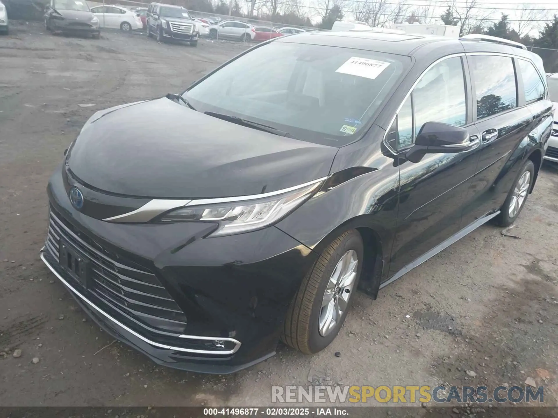 2 Photograph of a damaged car 5TDZSKFC8PS103575 TOYOTA SIENNA 2023