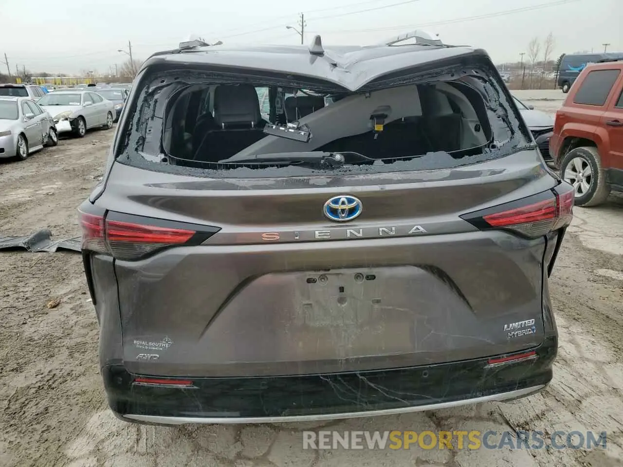 6 Photograph of a damaged car 5TDZSKFCXPS095334 TOYOTA SIENNA 2023