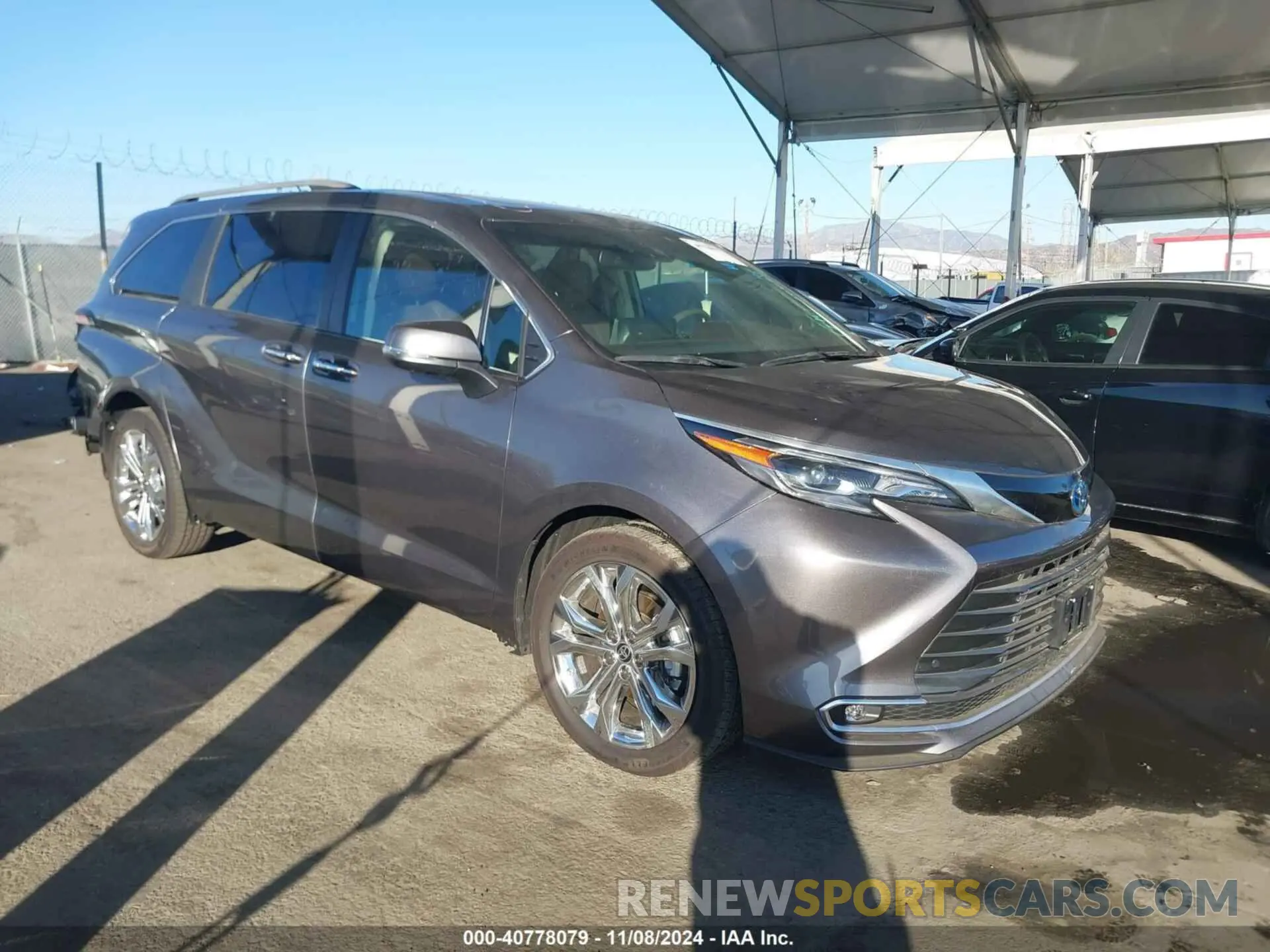 1 Photograph of a damaged car 5TDERKEC5RS204765 TOYOTA SIENNA 2024
