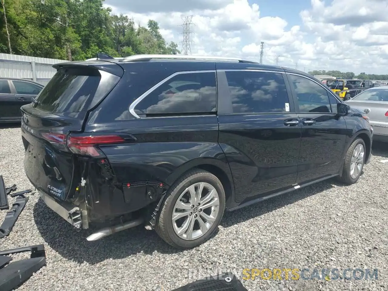 3 Photograph of a damaged car 5TDERKECXRS222288 TOYOTA SIENNA 2024