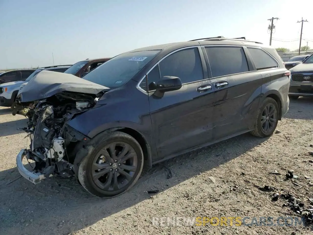 1 Photograph of a damaged car 5TDXRKECXRS217830 TOYOTA SIENNA 2024