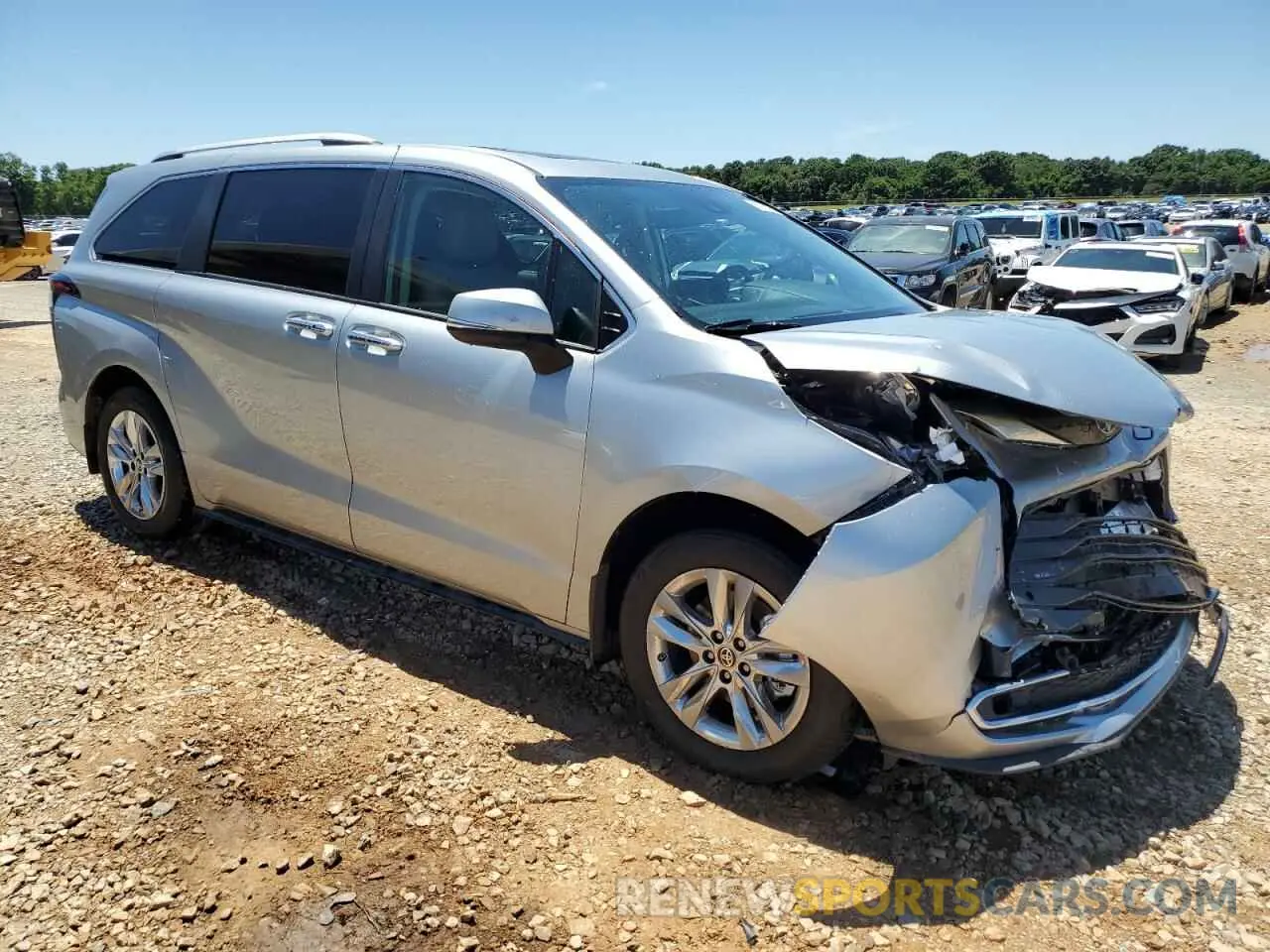 4 Photograph of a damaged car 5TDZRKEC1RS210449 TOYOTA SIENNA 2024