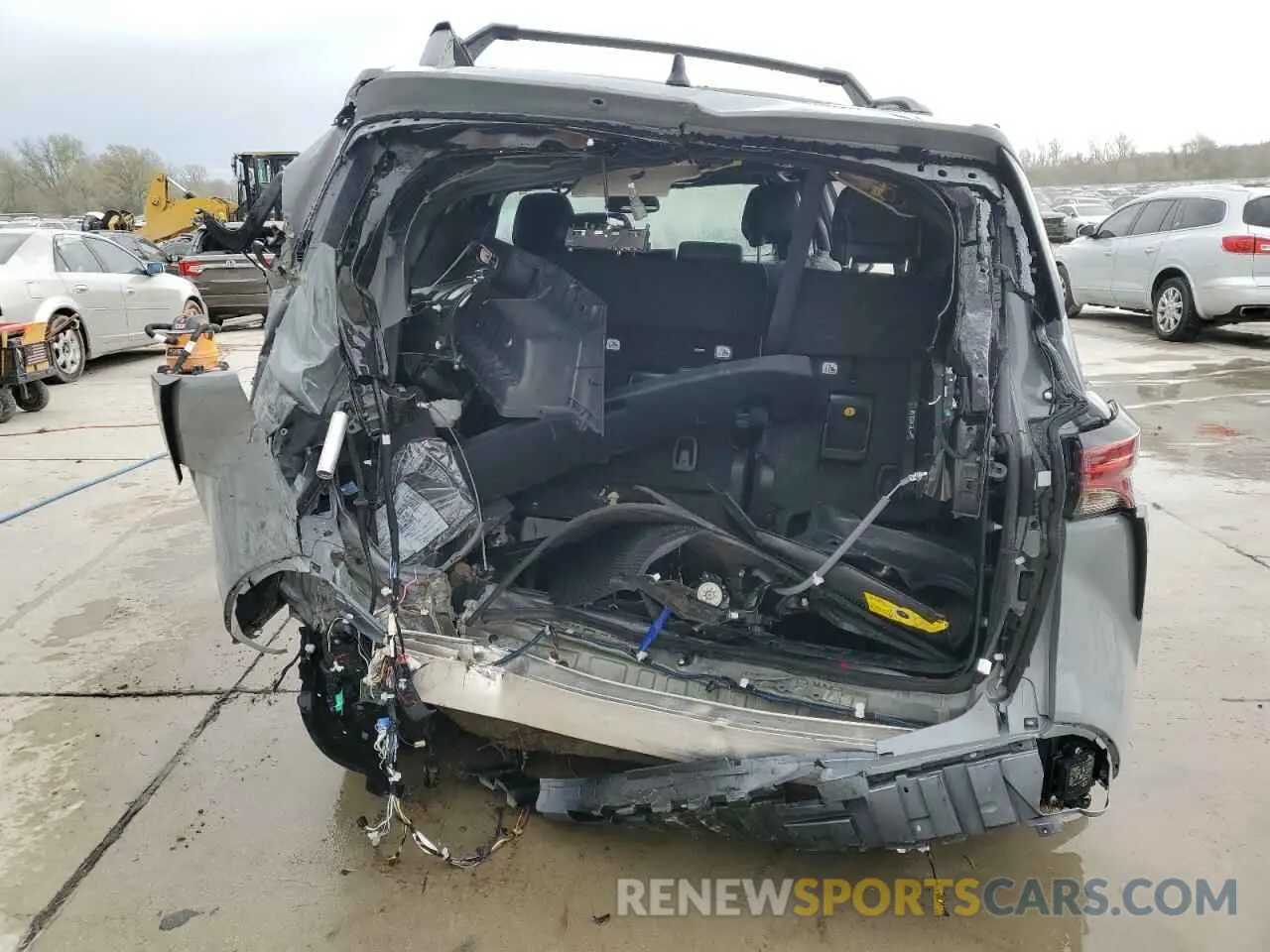 6 Photograph of a damaged car 5TDCRKEC1SS230177 TOYOTA SIENNA 2025