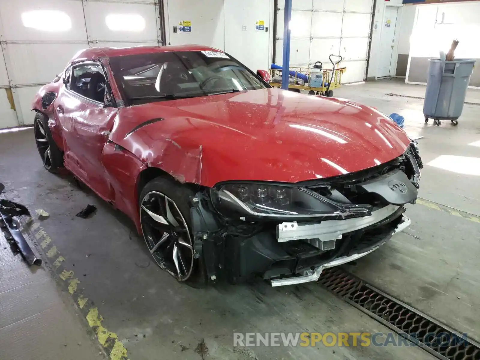 1 Photograph of a damaged car WZ1DB4C01LW026754 TOYOTA SUPRA 2020