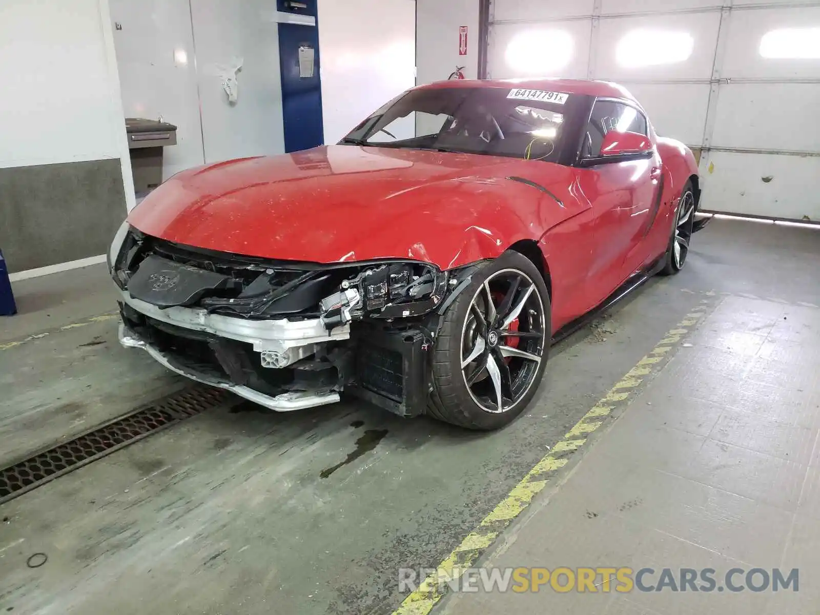 2 Photograph of a damaged car WZ1DB4C01LW026754 TOYOTA SUPRA 2020