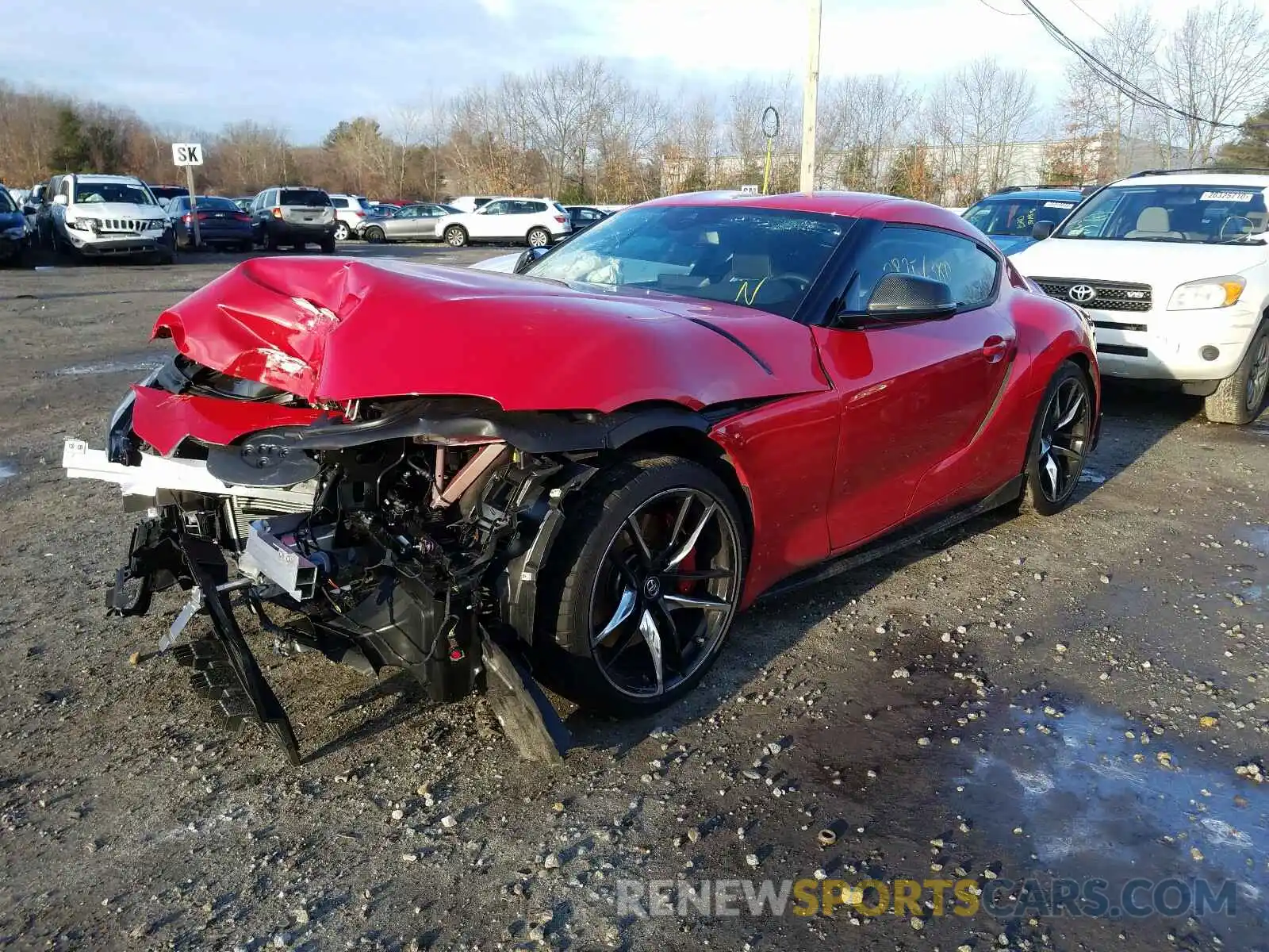 2 Photograph of a damaged car WZ1DB4C02LW025726 TOYOTA SUPRA 2020