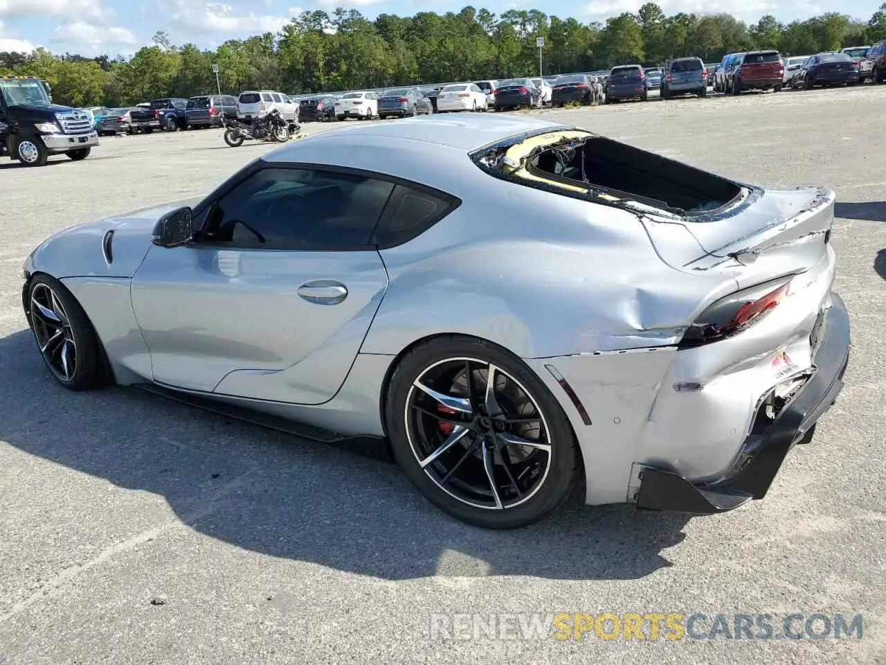 2 Photograph of a damaged car WZ1DB4C02LW027895 TOYOTA SUPRA 2020