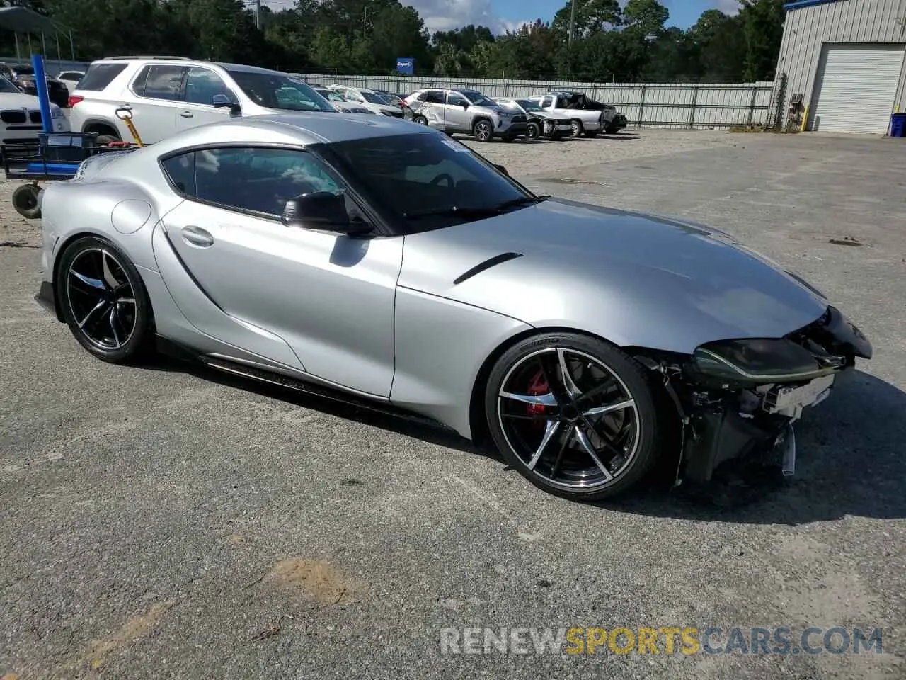 4 Photograph of a damaged car WZ1DB4C02LW027895 TOYOTA SUPRA 2020