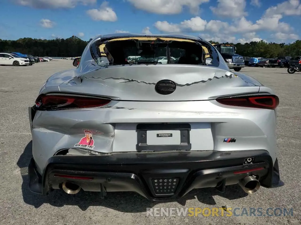 6 Photograph of a damaged car WZ1DB4C02LW027895 TOYOTA SUPRA 2020